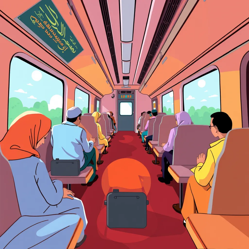 รฟท. เปิดบริการตู้รถไฟละหมาดสำหรับผู้โดยสารมุสลิมในเส้นทางสายใต้