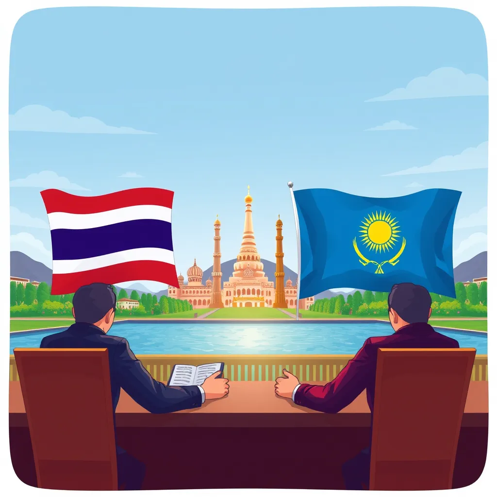 ไทยและคาซัคสถานลงนาม MOU หนุนการท่องเที่ยวและการค้า