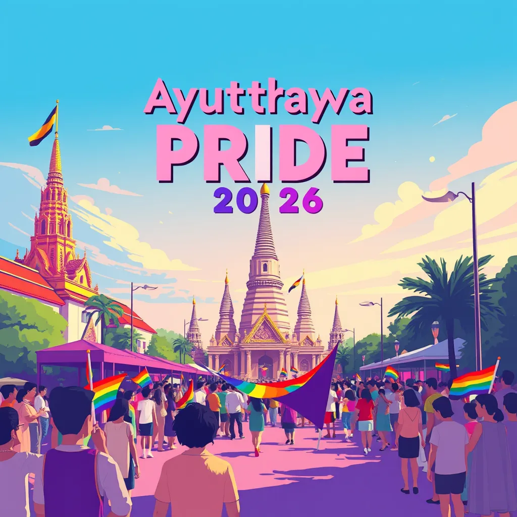 “อยุธยาไพรด์ 2026” กระตุ้นท่องเที่ยวและส่งเสริมความเท่าเทียม