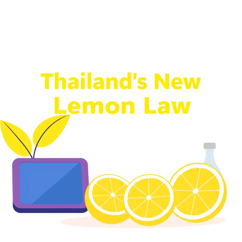 กฎหมาย Lemon Law ใหม่ของไทยเสริมสร้างสิทธิผู้บริโภคในการเปลี่ยนสินค้าชำรุด